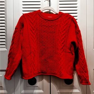 Madewell Cable Knit Sweater